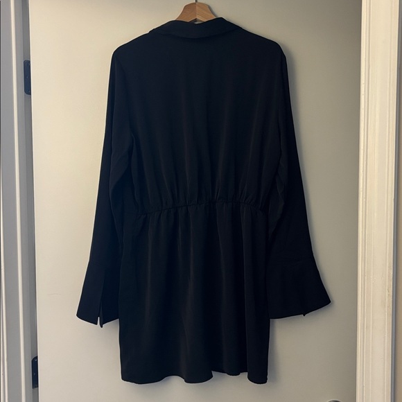 Abercrombie Long-Sleeve Front Knot Dress - Picture 6 of 6